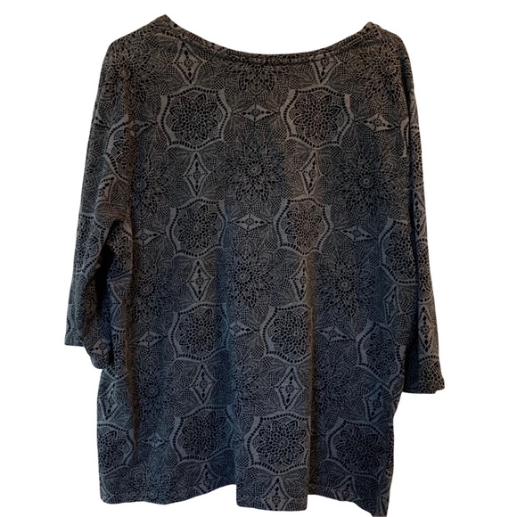 Catherine’s 100% Cotton 3/4 Sleeve T-Shirt * OX - Picture 5 of 12